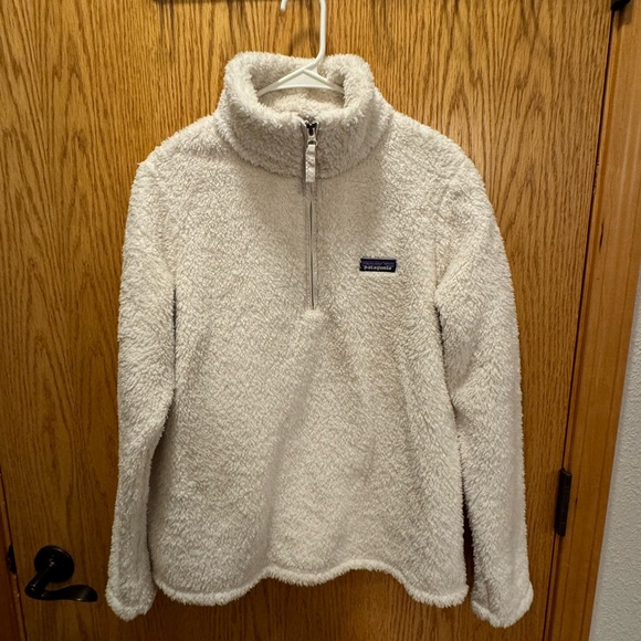 Patagonia Cream Fleece Pullover - Picture 1 of 5